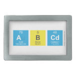 ABCD  Belt Buckles