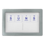 SUNS
   Belt Buckles