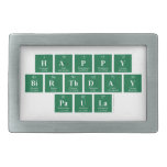 Happy
 Birthday
 Paula  Belt Buckles