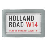 Holland Road  Belt Buckles