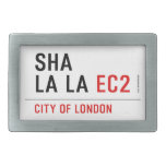 sha la la  Belt Buckles