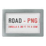 ROAD  Belt Buckles