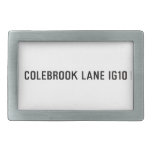 COLEBROOK LANE  Belt Buckles