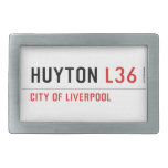 Huyton  Belt Buckles