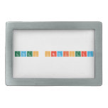 Green Chemistry  Belt Buckles