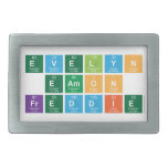 Evelyn
 Eamon
 Freddie  Belt Buckles