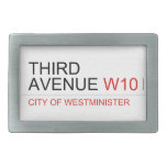 third avenue  Belt Buckles
