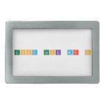 good luck mr h  Belt Buckles