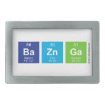 BaZnGa  Belt Buckles