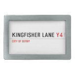 Kingfisher Lane  Belt Buckles