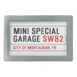 MINI SPECIAL GARAGE  Belt Buckles