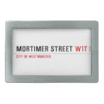 Mortimer Street  Belt Buckles