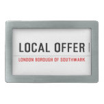 Local offer  Belt Buckles