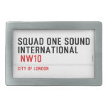 SQUAD ONE SOUND INTERNATIONAL   Belt Buckles