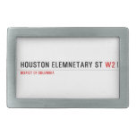 houston elemnetary st  Belt Buckles