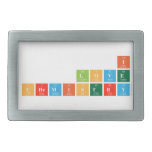 I
 love
 chemistry  Belt Buckles