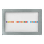 Kashif Chemistry Wizard  Belt Buckles