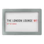 The London Lounge  Belt Buckles