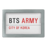 bts  Belt Buckles