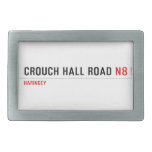Crouch Hall Road  Belt Buckles