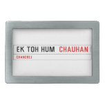 ek toh hum   Belt Buckles