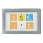 STEM
 H2O  Belt Buckles