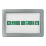 Química   Belt Buckles