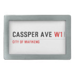 Cassper ave  Belt Buckles