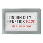 LONDON CITY  GENETICS  Belt Buckles