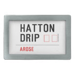 HATTON DRIP  Belt Buckles