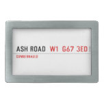 Ash road   Belt Buckles