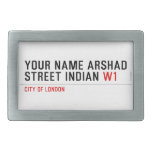 Your Name Arshad  Street Indian  Belt Buckles