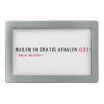 Ruilen en gratis afhalen  Belt Buckles