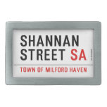 Shannan Street  Belt Buckles