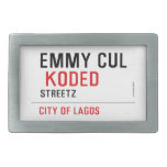 EMMY CUL   Belt Buckles