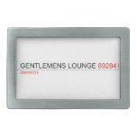 Gentlemens Lounge  Belt Buckles