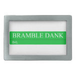 Bramble Dank  Belt Buckles