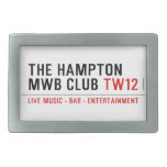 the Hampton  MWB Club  Belt Buckles