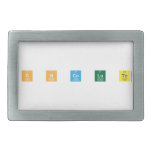C H Co La Te  Belt Buckles