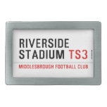 RIVERSIDE STADIUM  Belt Buckles