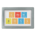 Chem
 Boys  Belt Buckles