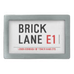 Brick lane  Belt Buckles