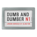 DUMB AND DUMBER  Belt Buckles