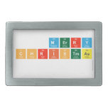 Merry
  Christmas
   Belt Buckles