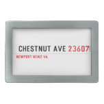  Chestnut Ave  Belt Buckles