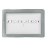 Periodically
   Belt Buckles