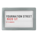 YOURINATION STREET    Belt Buckles