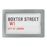 Boxter Street    Belt Buckles