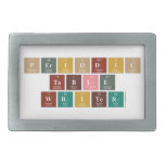 Periodic
 Table
 Writer  Belt Buckles