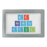 Mr
 RANITA 
 Azul  Belt Buckles